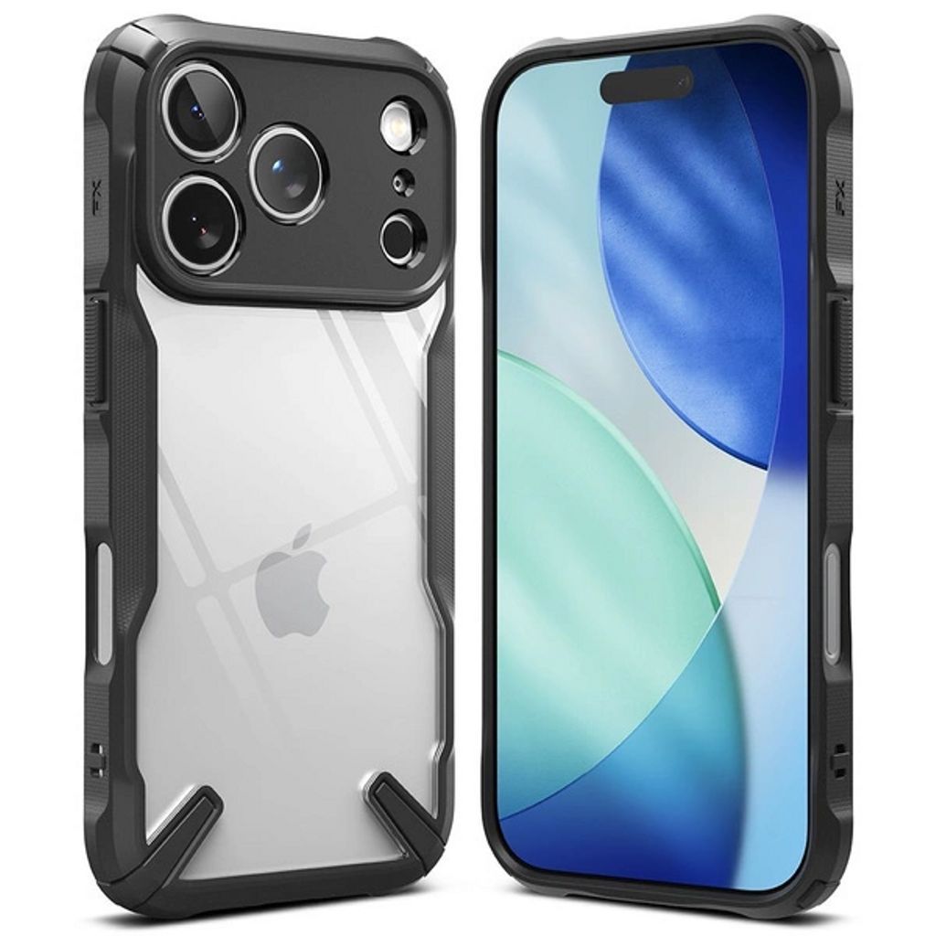 Ringke Fusion X Skal till iPhone 17 Pro Max - Svart