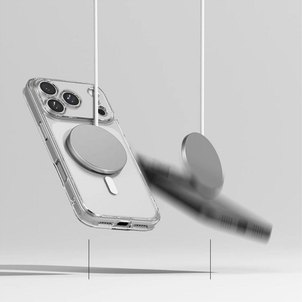 Ringke Fusion MagSafe Deksel till iPhone 17 Pro Max - Gjennomsiktig