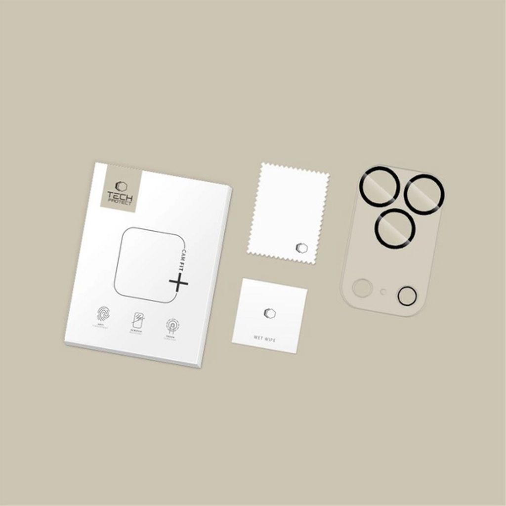 Tech-Protect Cam Fit+ Camera Cover Linsebeskytter till iPhone 17 Pro Max