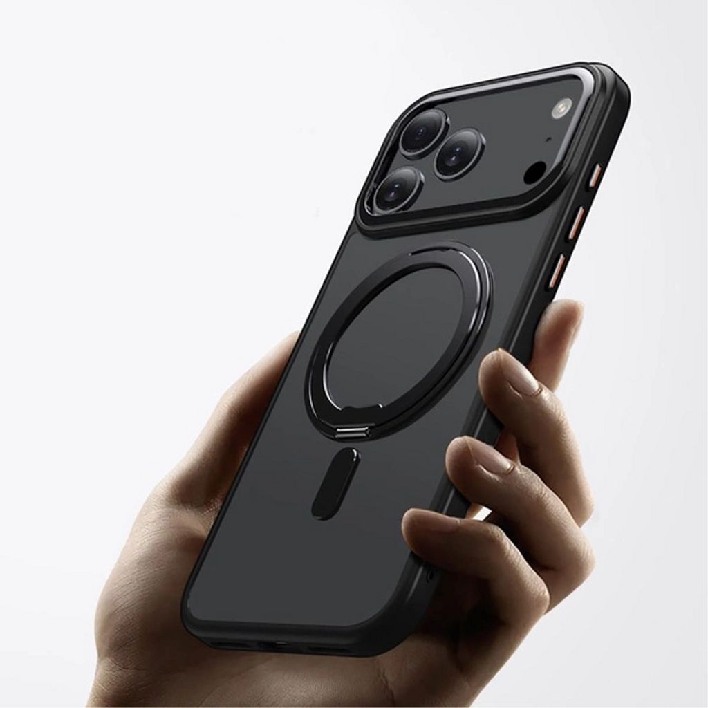 Tech-Protect MagRing MagSafe Deksel till iPhone 17 Pro Max - Matte Black