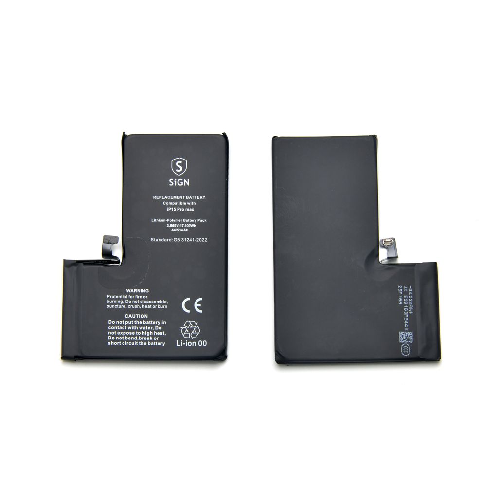 iPhone 15 Pro Max -akku