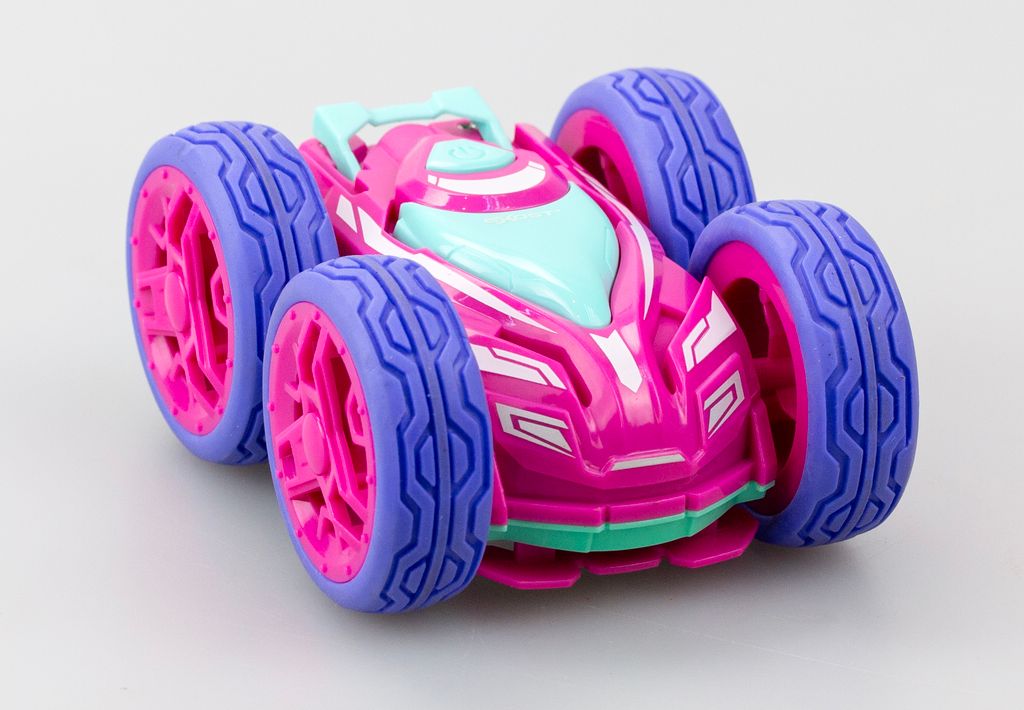 Silverlit Exost 360 Mini Flip NEO Amazone radio-ohjattava auto – pinkki/sininen