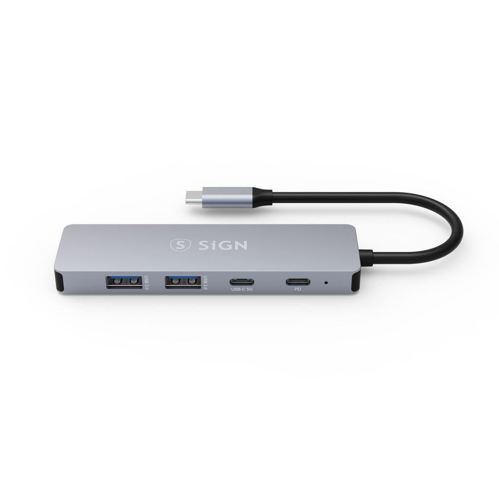 SiGN HUB USB-C auf USB-A / USB-C / PD / HDMI