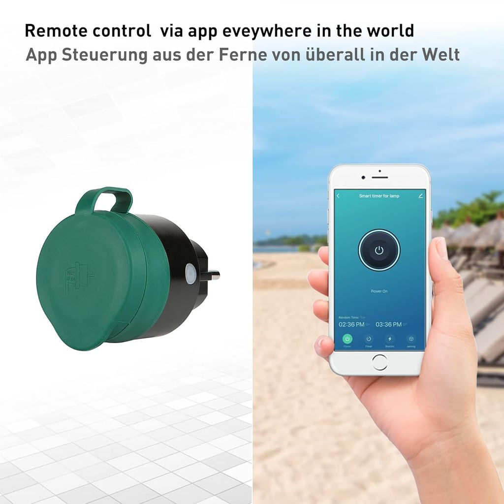 SiGN Smart WiFi Plug Outdoor IP44 16A