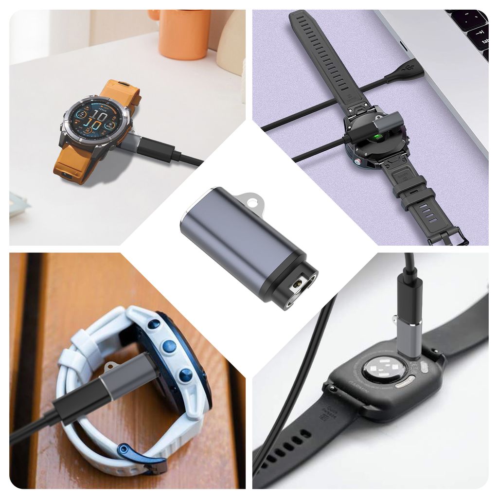 SiGN USB-C laddningskabel adapter för Garmin smartklocka