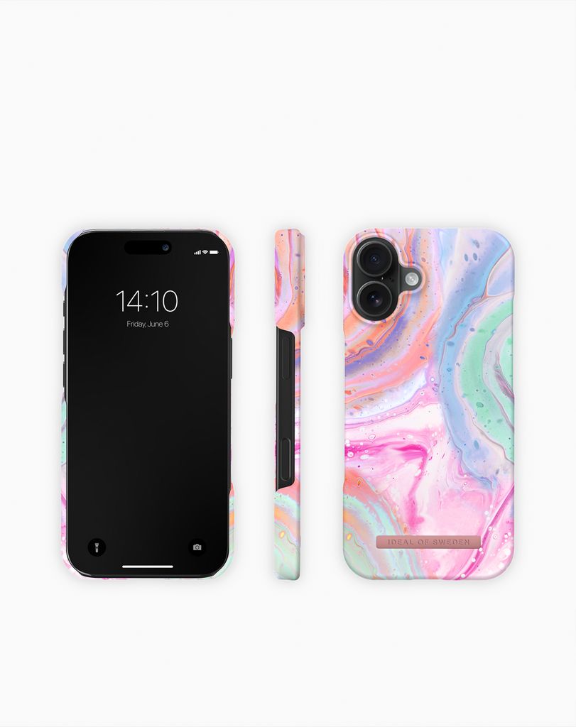 iDeal of Sweden iPhone 17 Printed Case - Pastel Marble