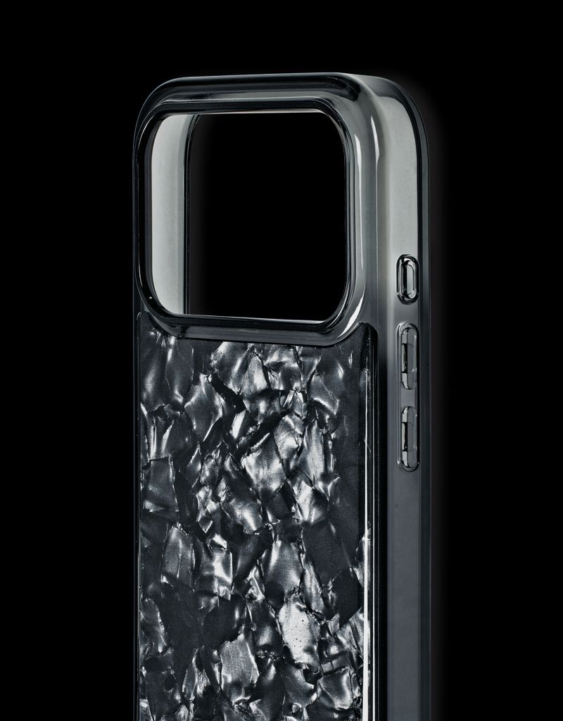 iDeal of Sweden iPhone 17 Pro Max Pearlised Case - Black