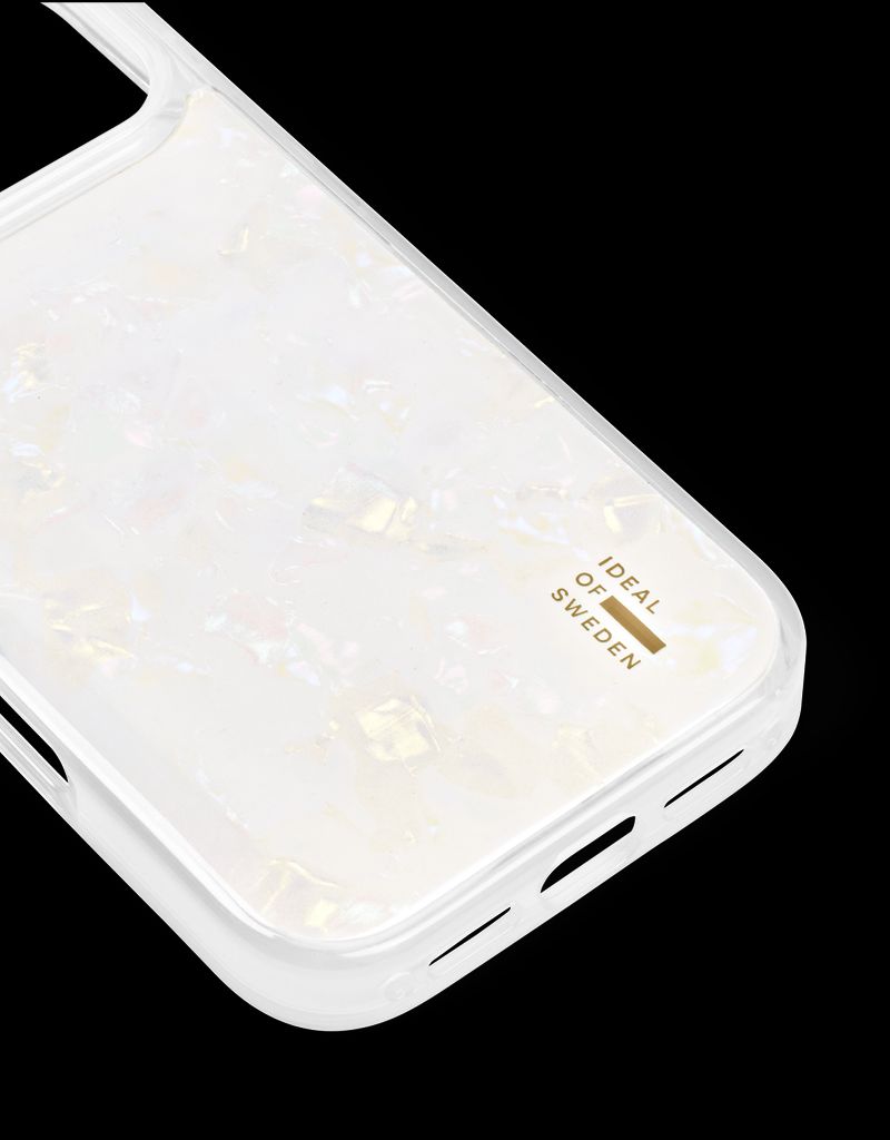 iDeal of Sweden iPhone 17 Pro Max Pearlised Case - White