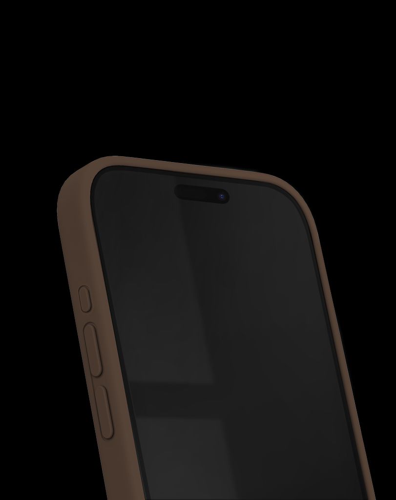 iDeal of Sweden iPhone 15 Pro Silicone Case - Mocha Mousse