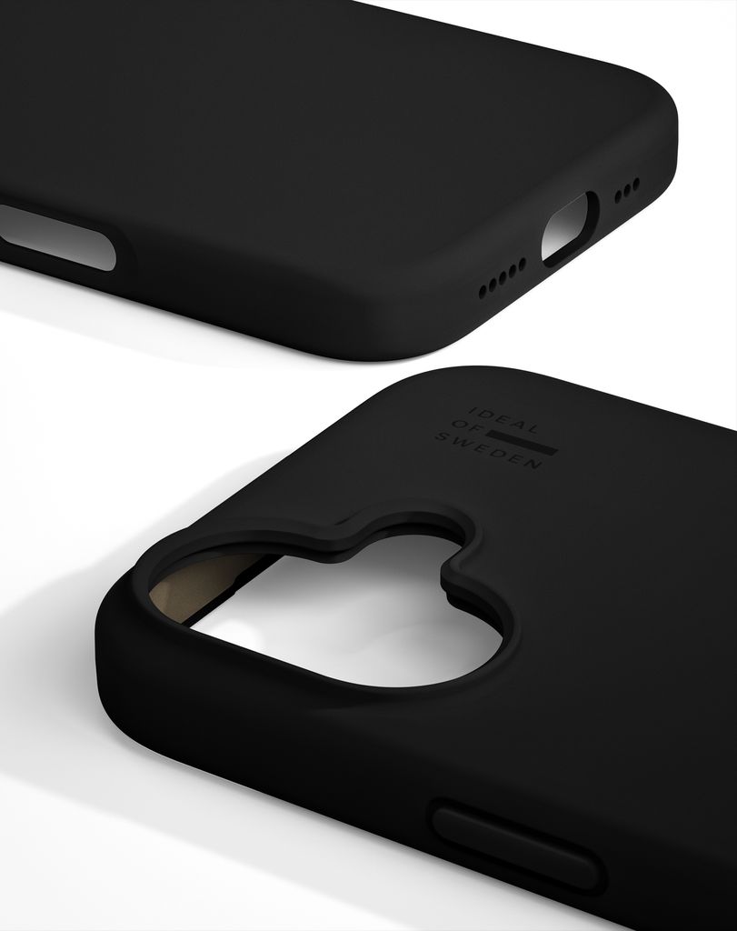 iDeal of Sweden iPhone 17 Silicone Case - Black