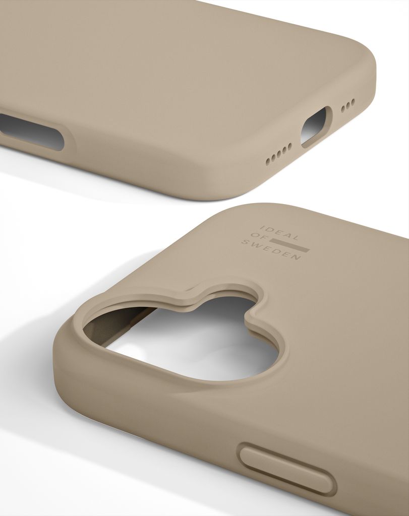 iDeal of Sweden iPhone 17 Silicone Case - Beige