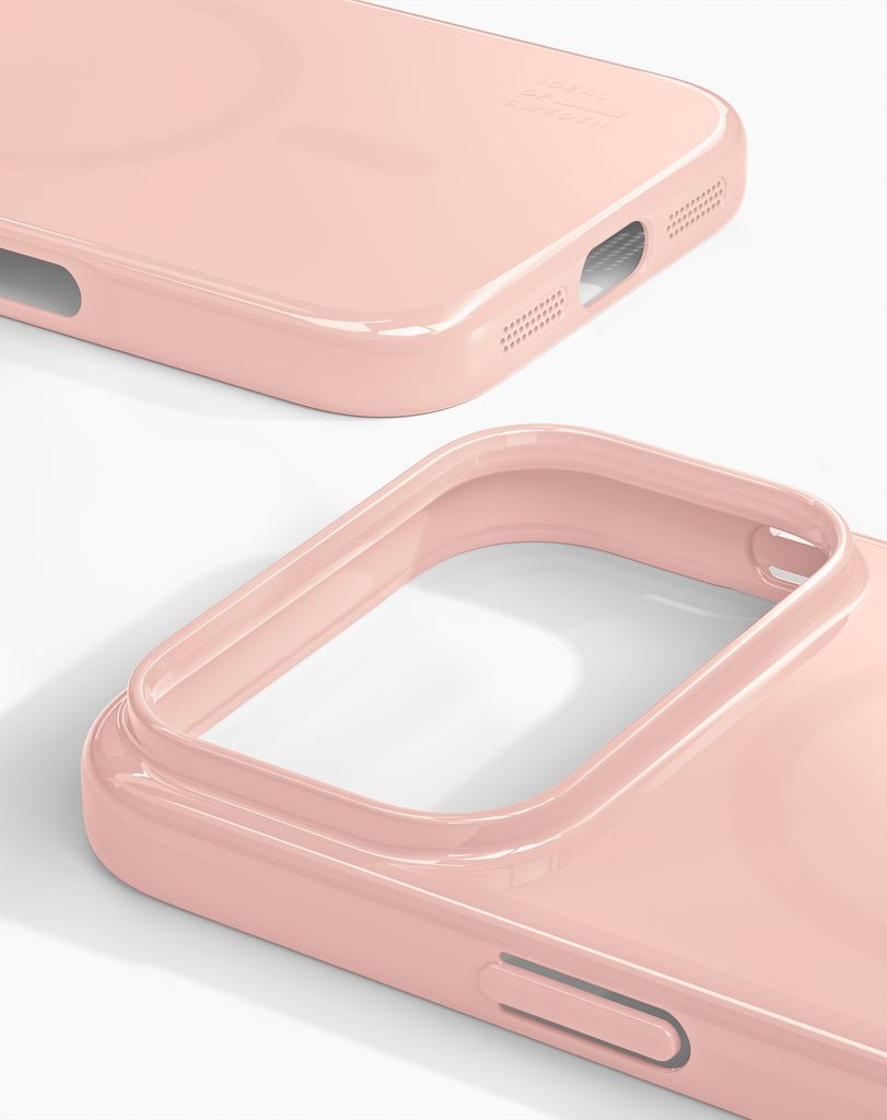iDeal of Sweden iPhone 17 Pro Max Slim Case MagSafe - Glossy Blush Pink