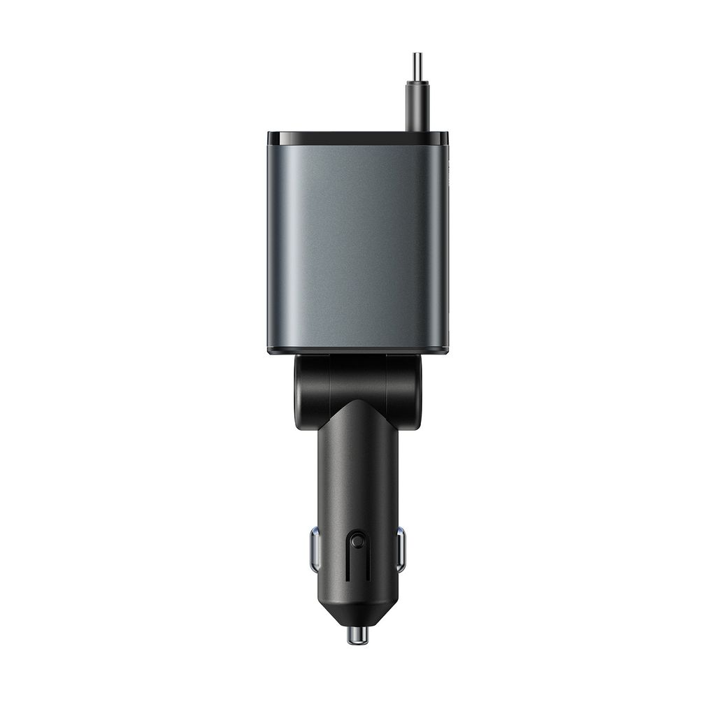 Joyroom JR-CL22A 3-i-1 billader 60W med uttrekkbar USB-C-kabel