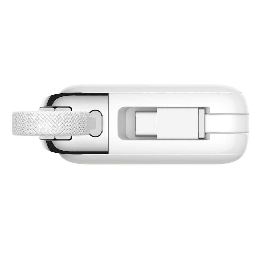 Joyroom JR-PBF27Pro Varavirtalähde 10000mAh 30W USB-C/Lightning-kaapelilla - Valkoinen