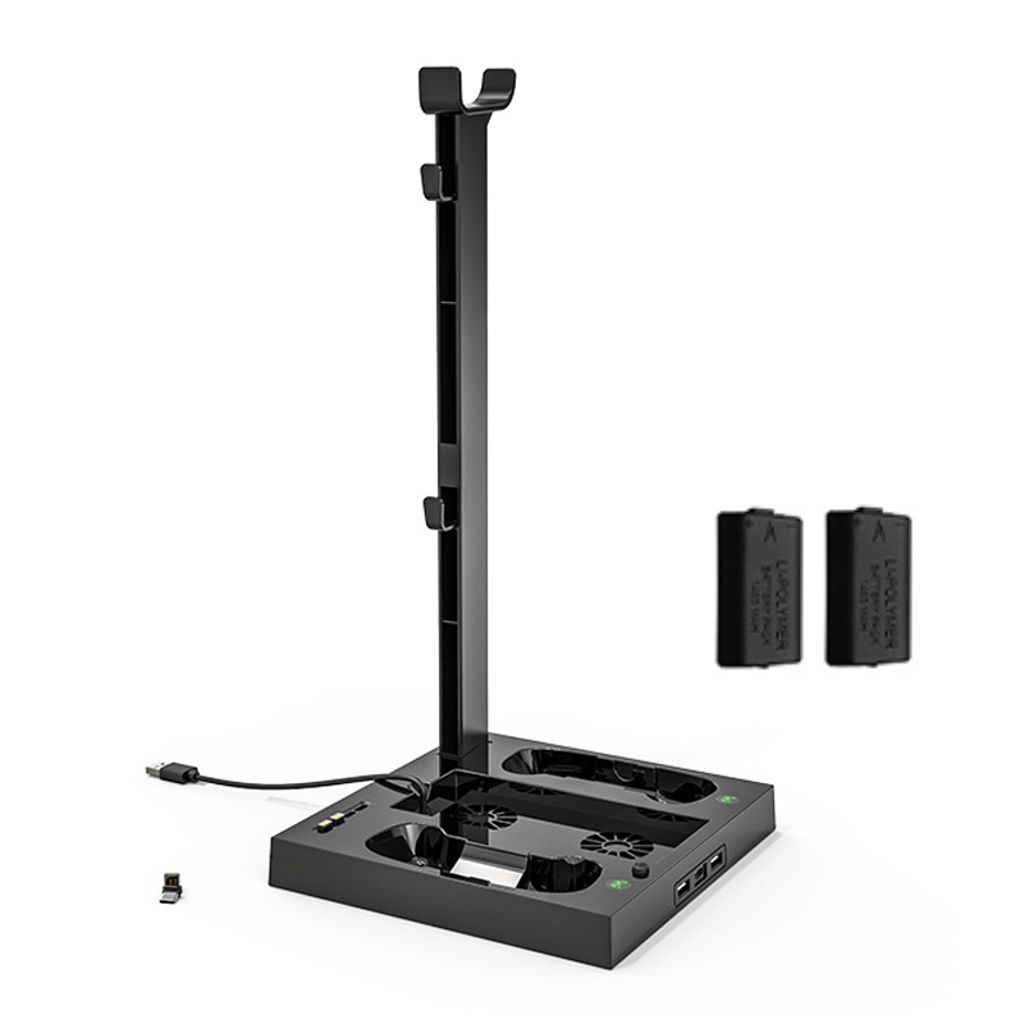 iPlay Kylningsbas & Laddstation för Xbox Series S – Svart