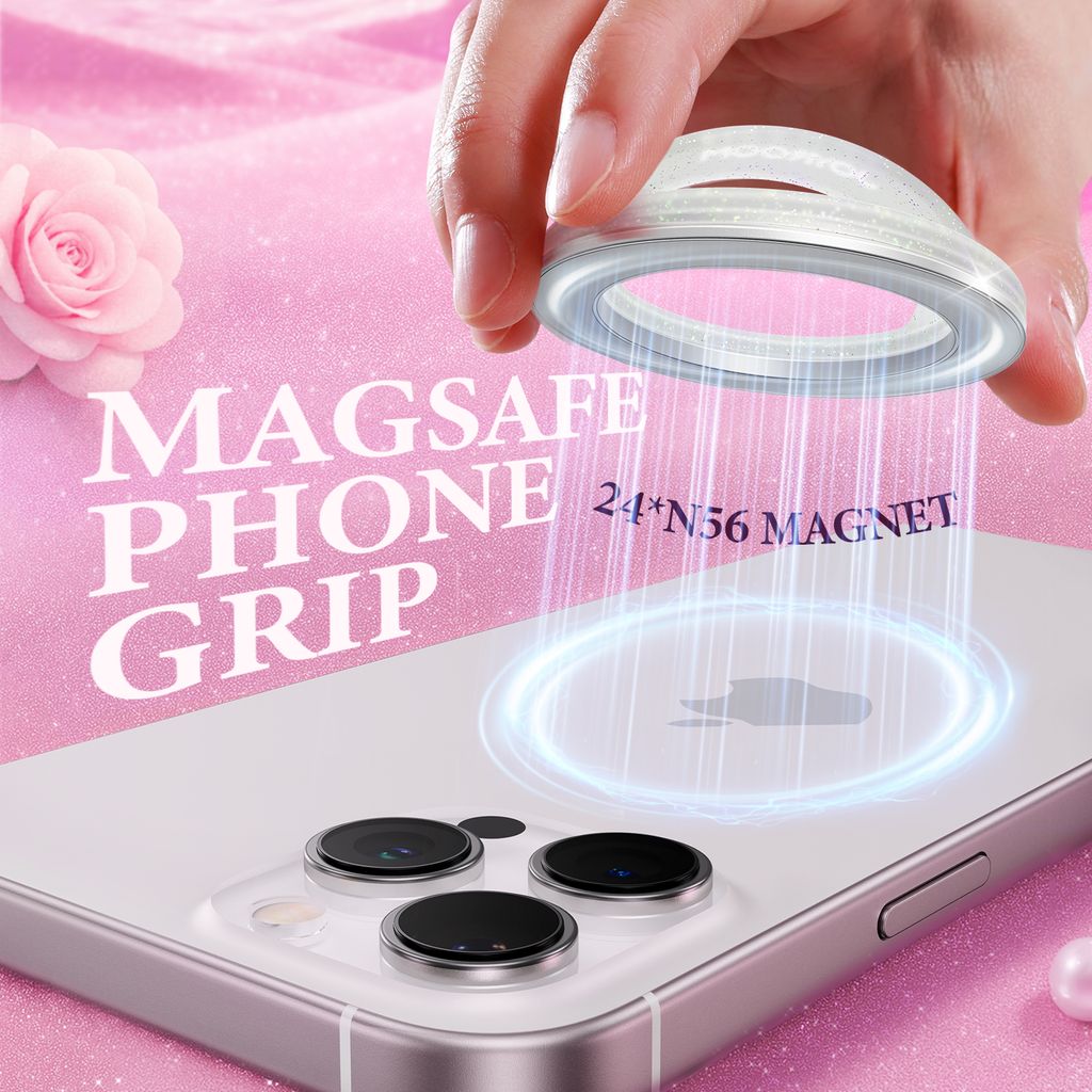 Joyroom Magnetic Ring Holder for Smartphone – White