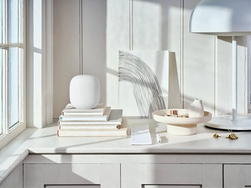 Google Nest Wifi Pro-ruter – hvit