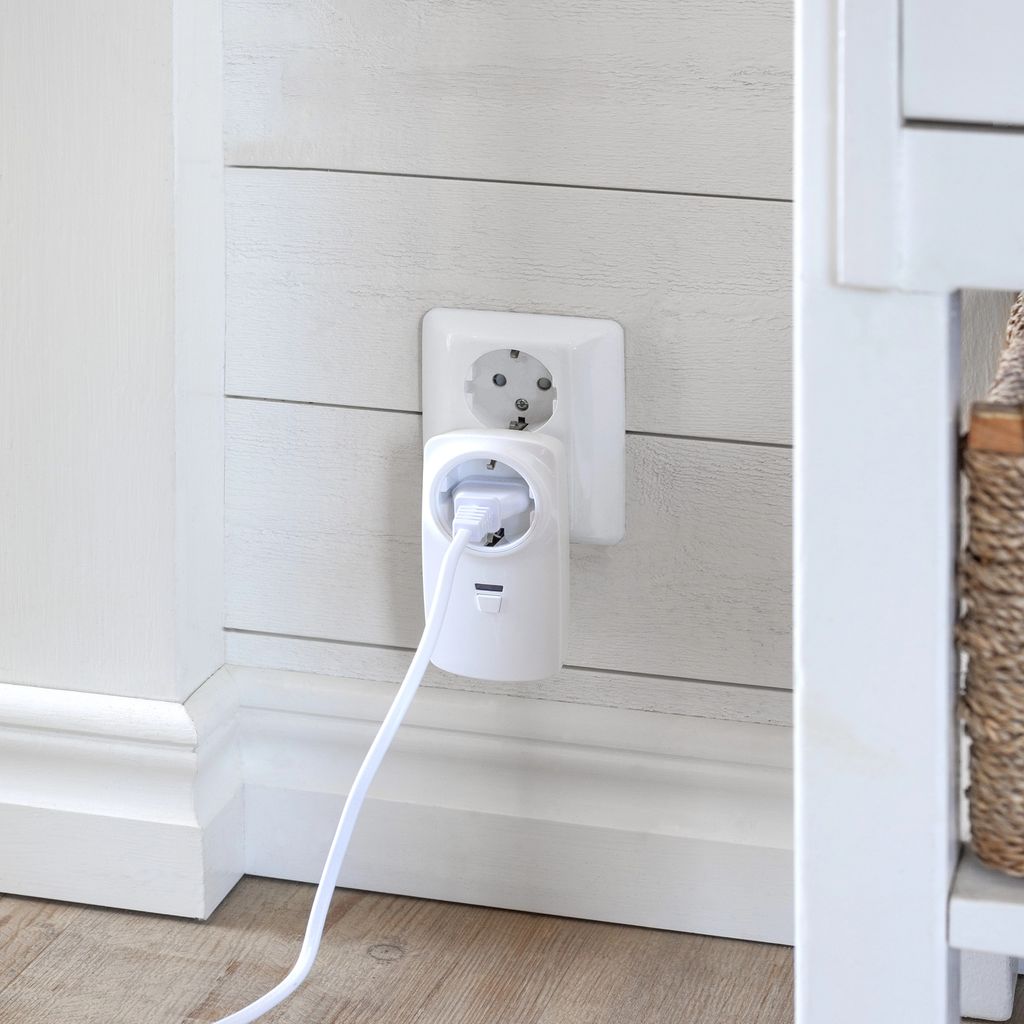 Star Trading Dimmer Funktions-Steckdosendimmer – weiß