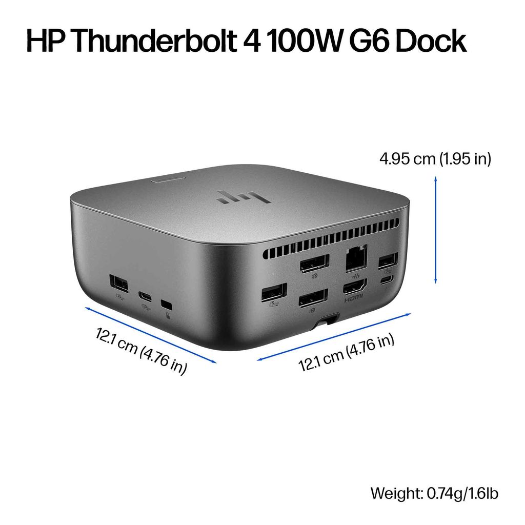 HP Thunderbolt 4 100W G6-dokkingstasjon