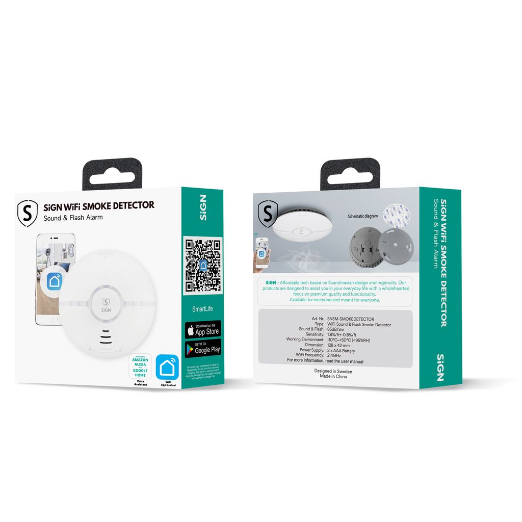 SIGN Smart WiFi -palohälytys