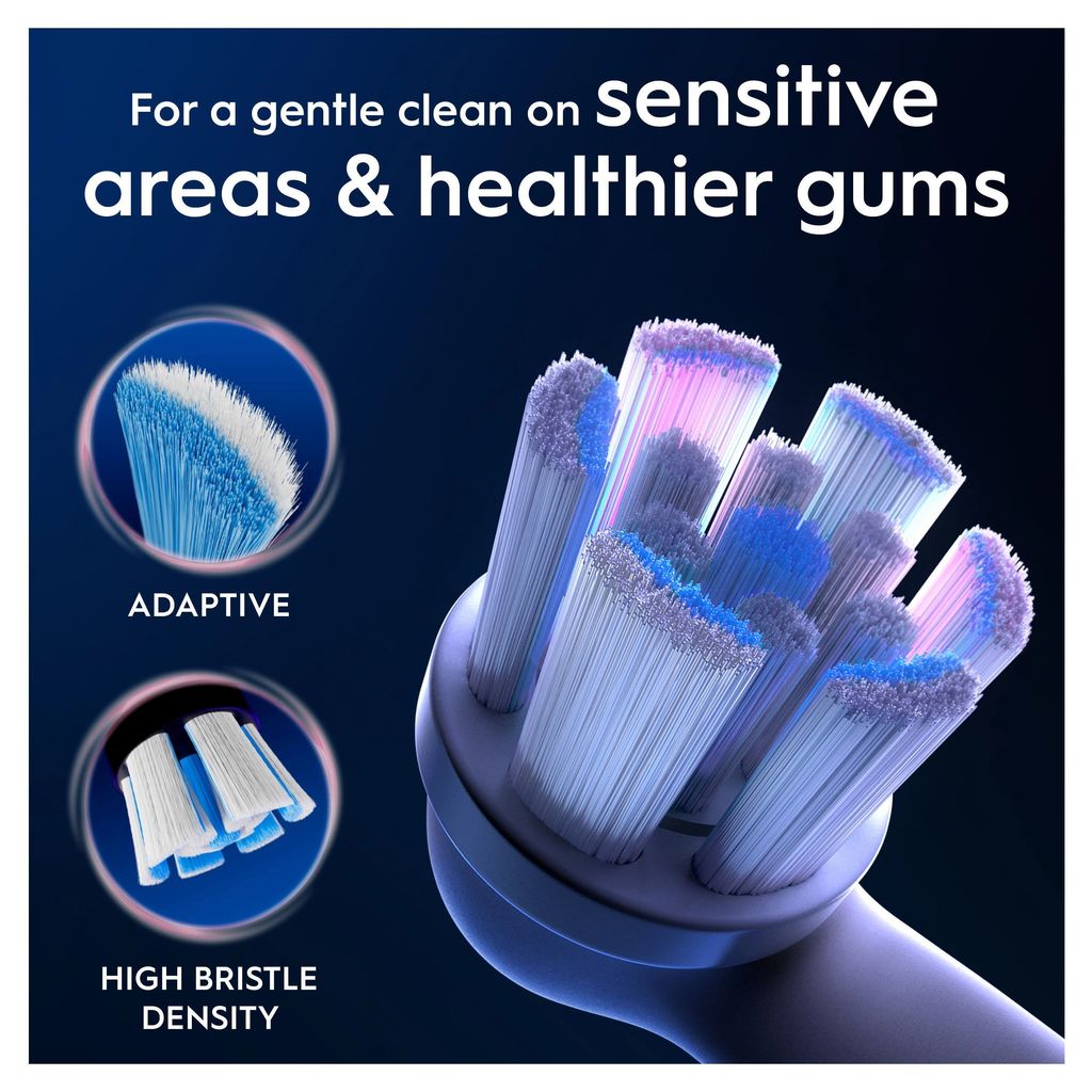 Oral-B tandbørstehoveder iO Gentle Care 4-pak – hvide