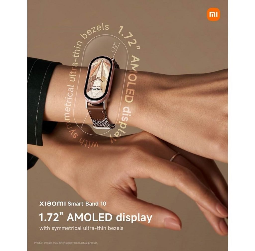 Xiaomi Smart Band 10 Midnight Black – Smart aktivitetsarmbånd