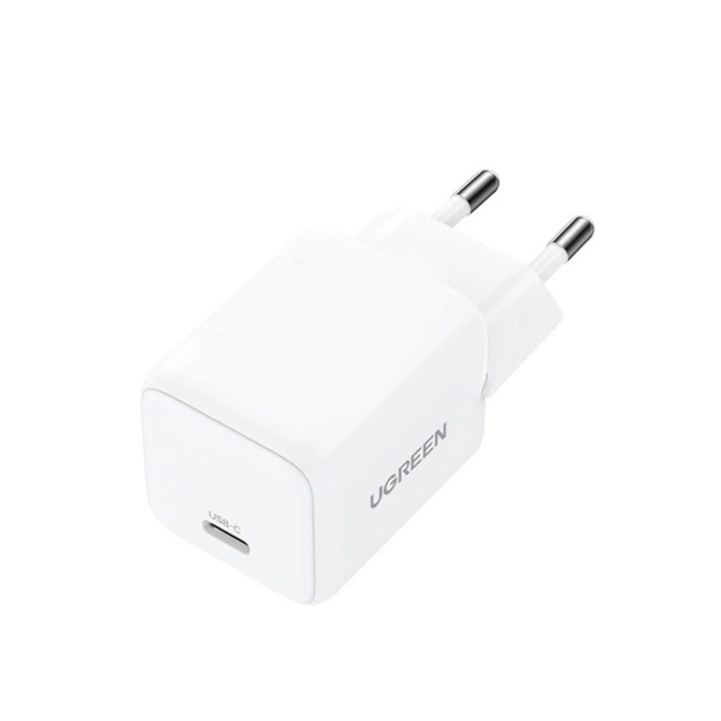 Ugreen X513 30W GaN vegglader USB-C + 1m USB-C kabel hvit