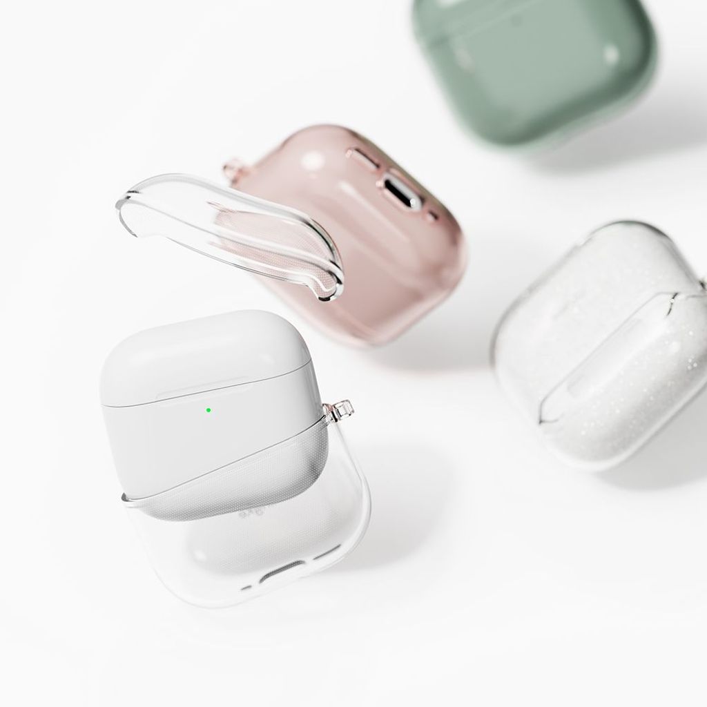 Ringke Air Cover til AirPods 4 - Gennemsigtig
