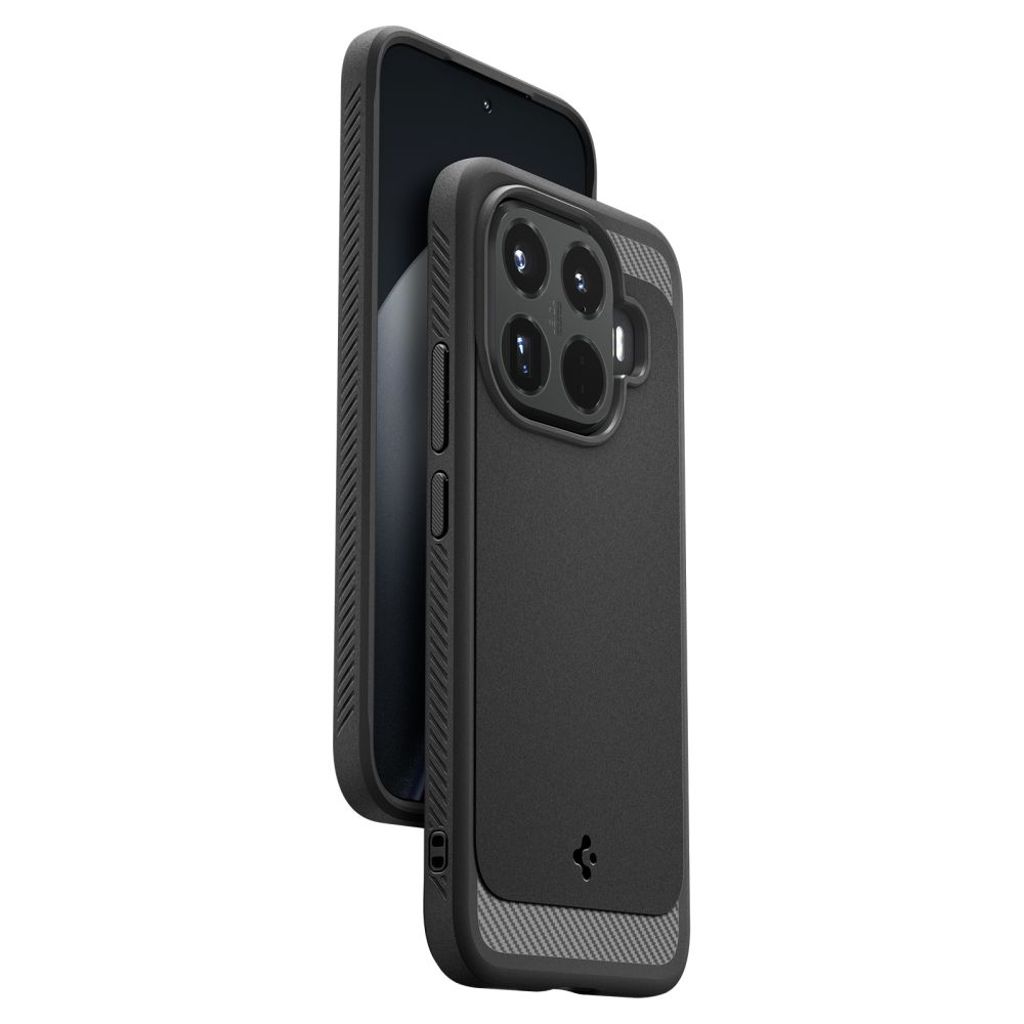 Spigen Rugged Armor Skal till Xiaomi 15T Pro - Svart