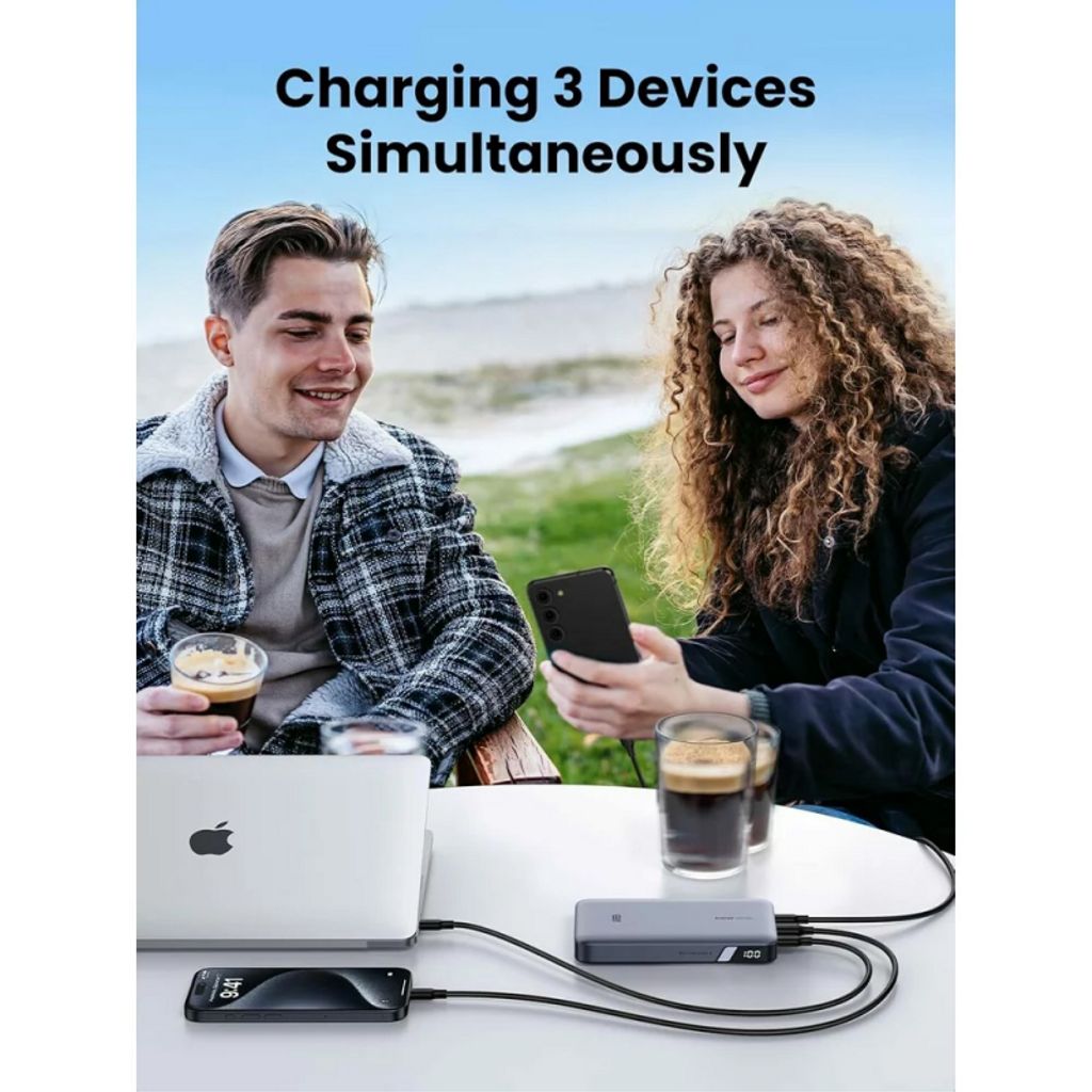 UGREEN PB720 Nexode Powerbank 20000 mAh – 100W hurtigopladning