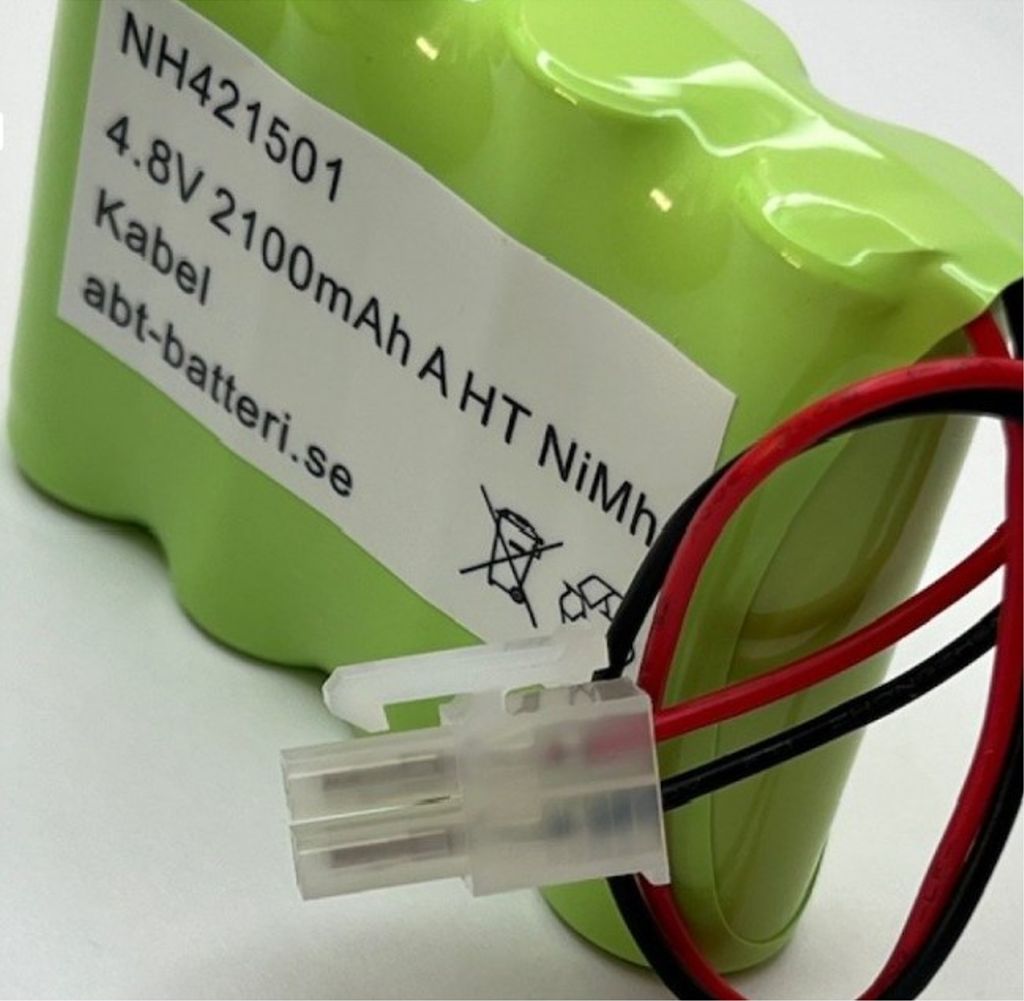 Ni-MH Batteripaket 4,8V 2100mAh AF HT staket k42 kabel NH421501