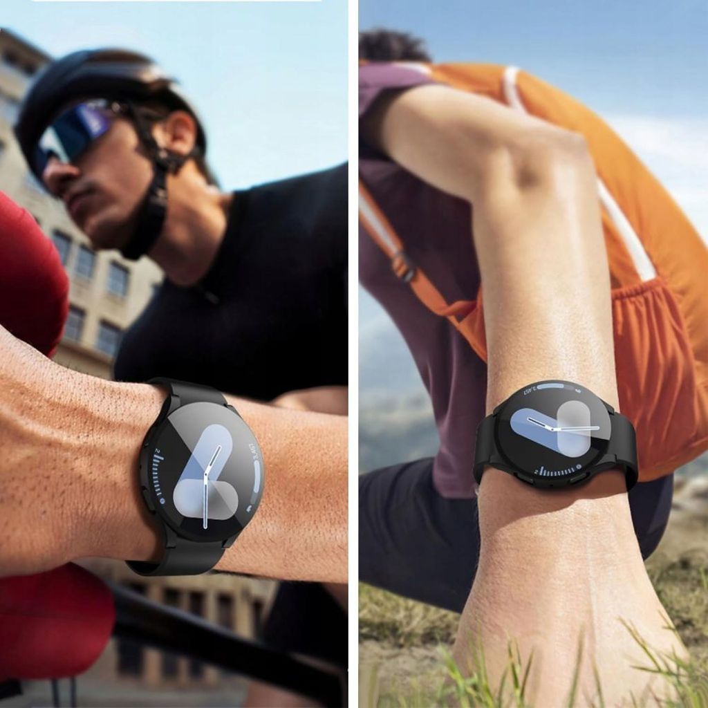 Tech-Protect Defense skal till Samsung Galaxy Watch 8 40mm - Svart