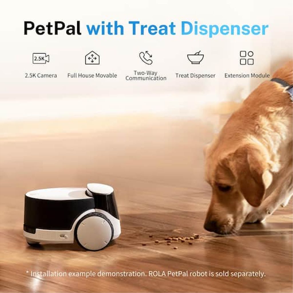 Enabot ROLA PetPal Smart Godbitdispensermodul