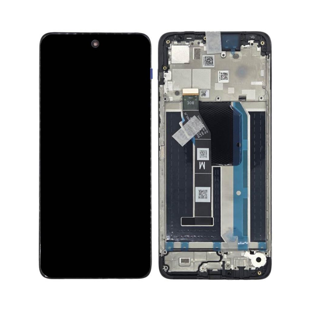 Motorola Moto G57 Power -näyttö – musta