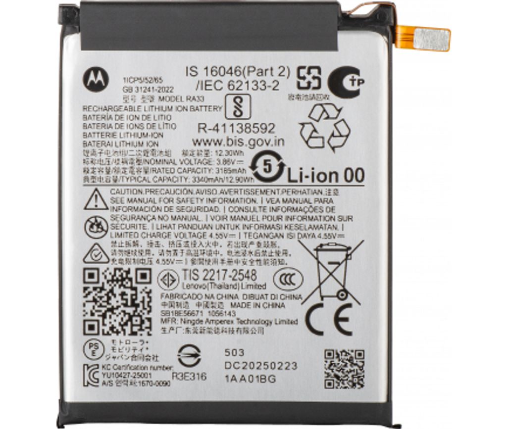 Motorola Razr 60 Huvudbatteri RA33 Original