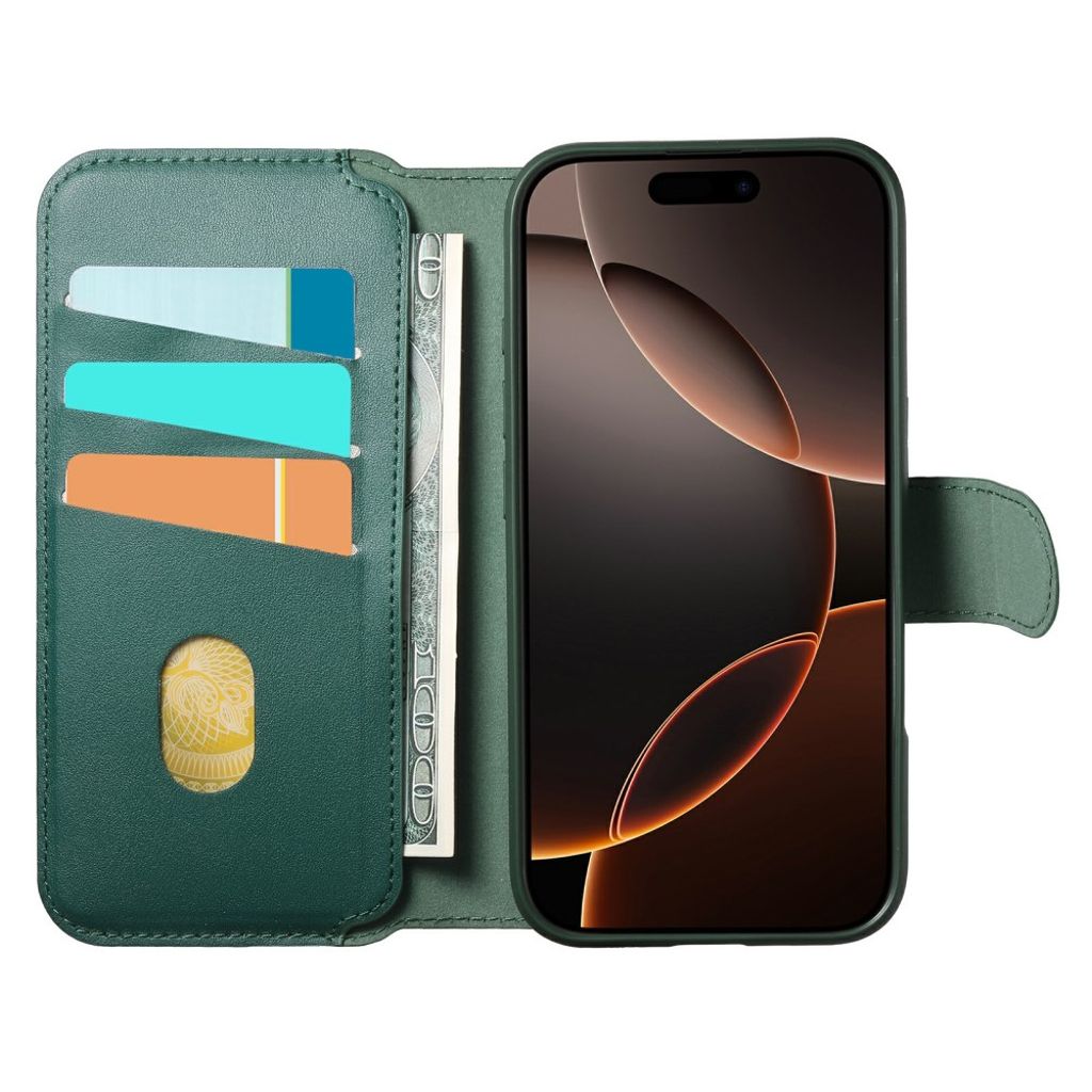 CASENEO iPhone 16 Cover with Stand - Green