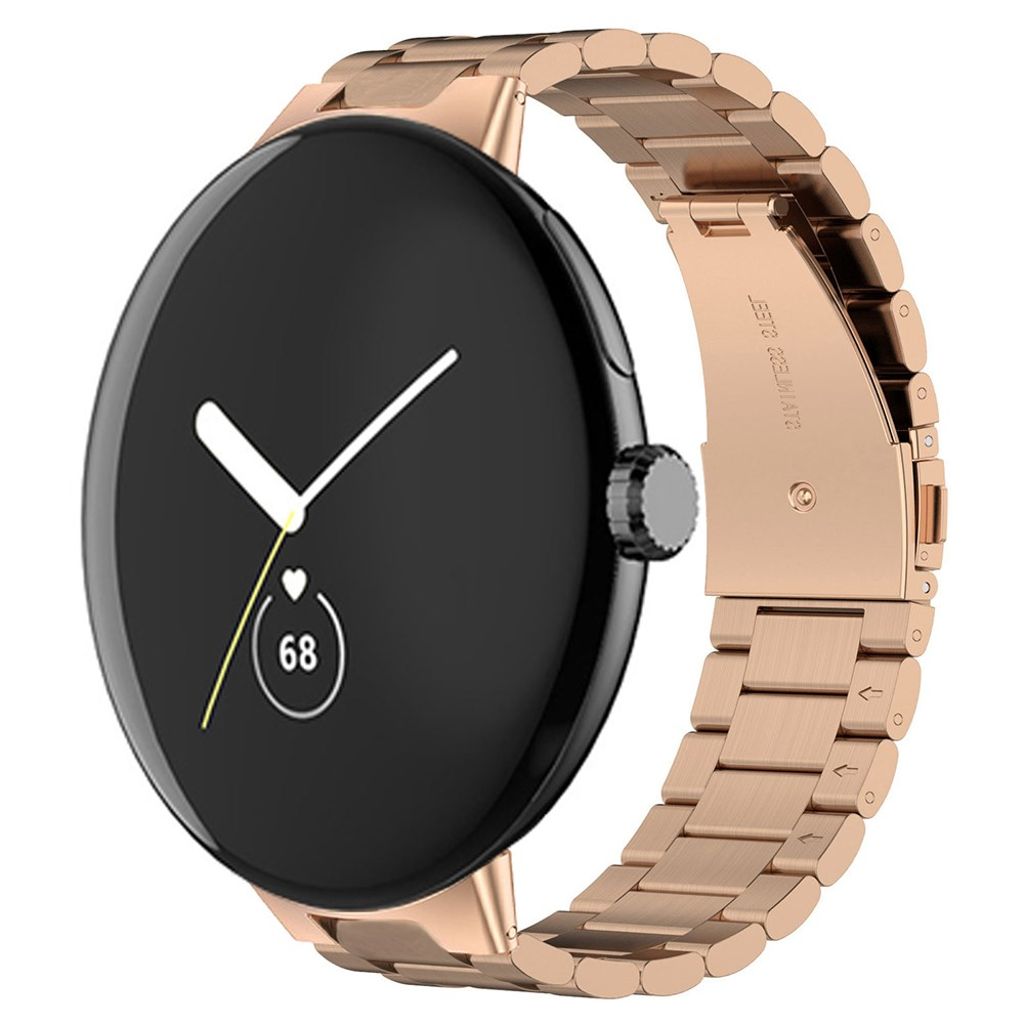 Google Pixel Watch 3 41 mm Kellonranneke Ruostumaton teräs - Ruusu kultaa