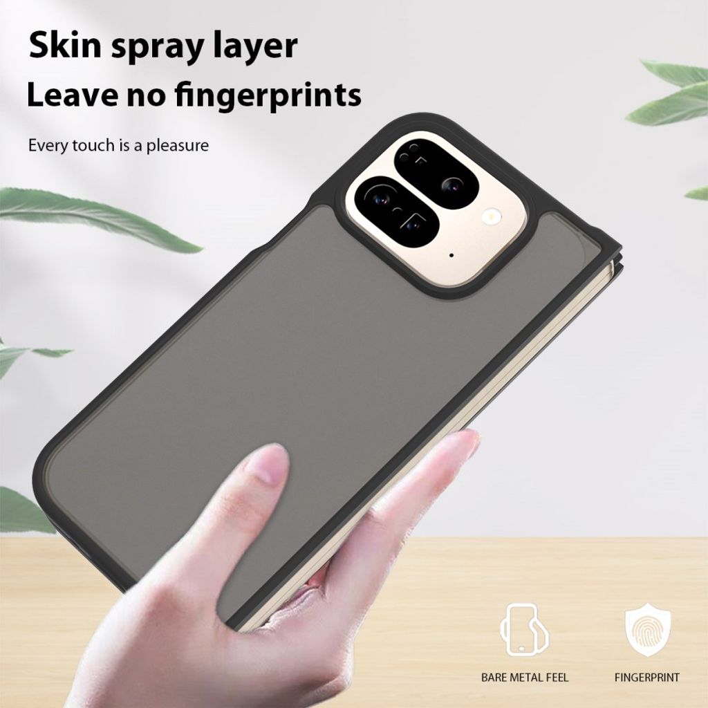 Google Pixel 9 Pro Fold 5G Akryl Cover - Sort