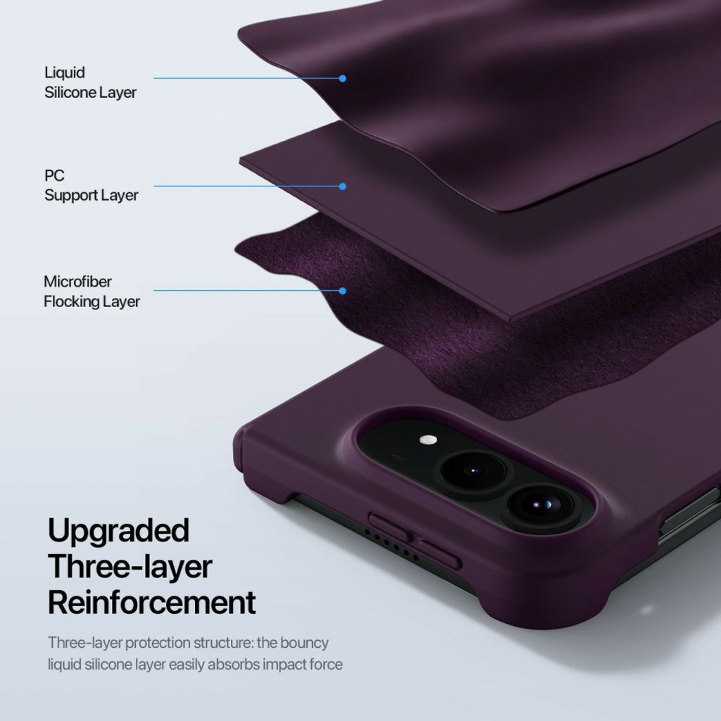 DUX DUCIS iPhone Duo Cover I Silikone - Lilla