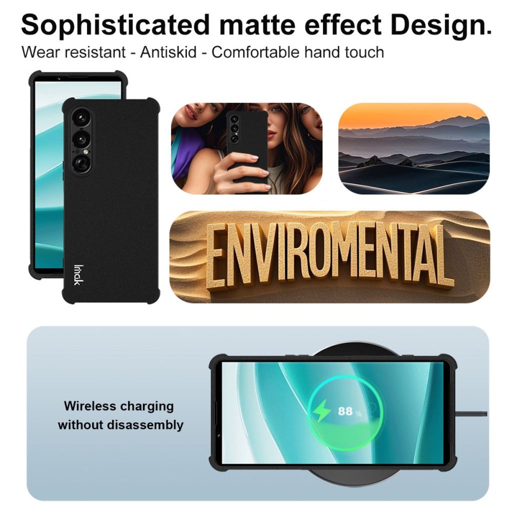 IMAK Sony Xperia 1 VII Skal - Svart