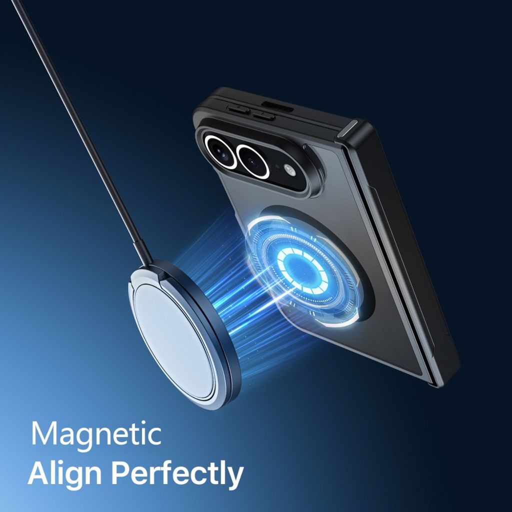 DUX DUCIS Aimo iPhone Fold MagSafe Skal – Svart