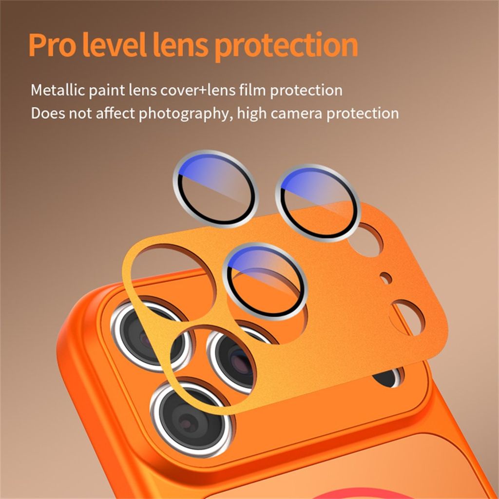 iPhone 17 Pro Max MagSafe Cover med Linsebeskyttelse - Blå