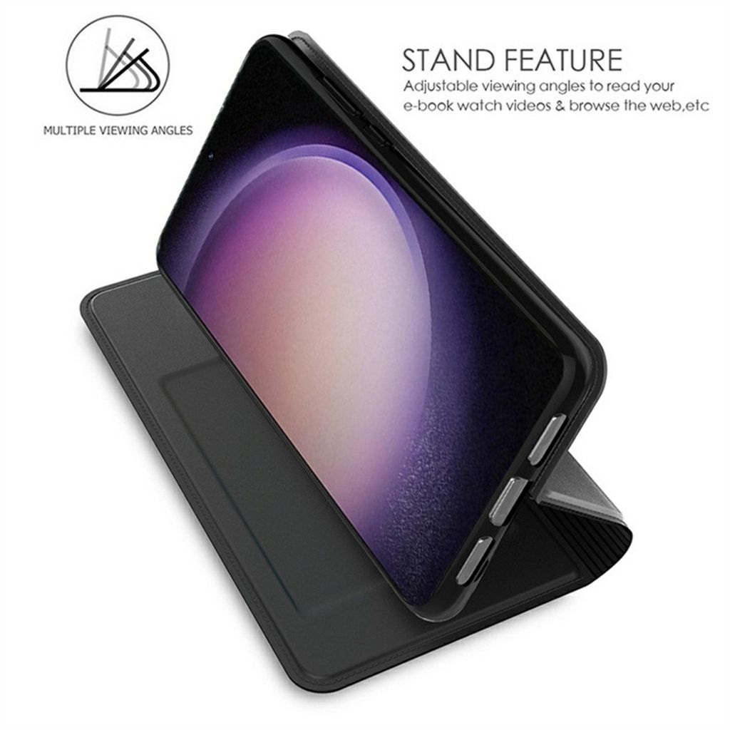 Samsung Galaxy A17 5G Etui med Stativ - Sort