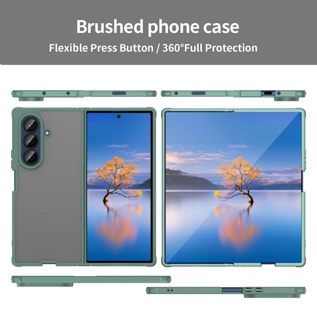 Samsung Galaxy Z Fold7 5G Skal - Grön