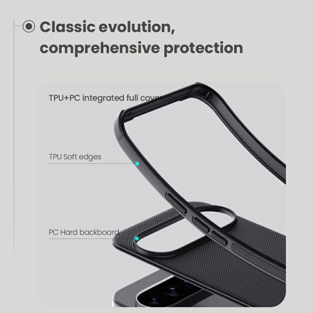 NILLKIN Google Pixel 10 / 10 Pro MagSafe-kompatibelt deksel - svart