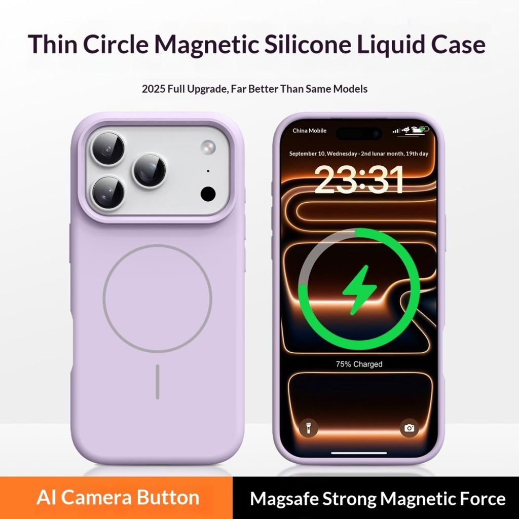 iPhone 18 Pro Max/17 Pro Max MagSafe Kompatibelt Cover - Orange