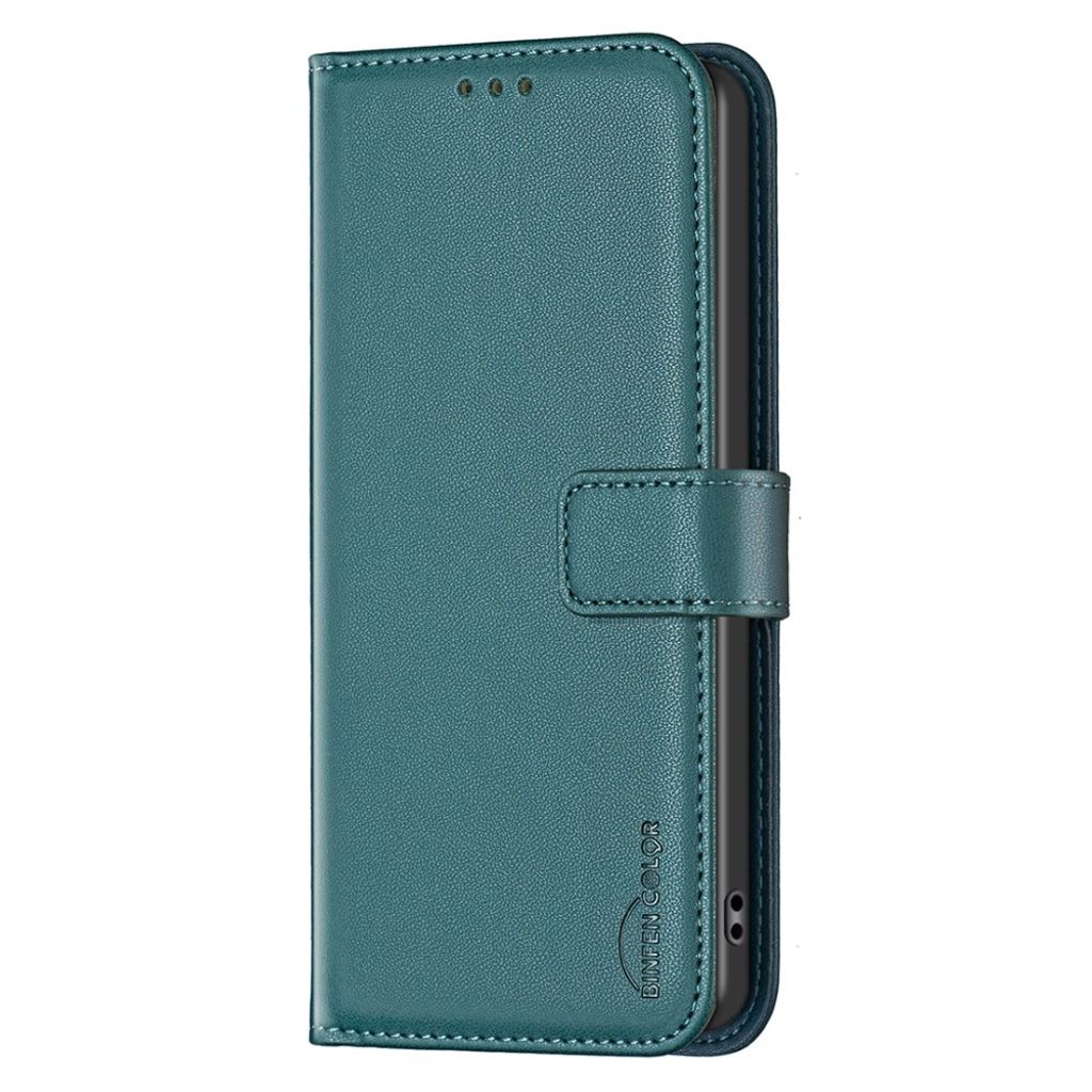 BINFEN COLOR iPhone 14 Pro Wallet Cover Stand - Green