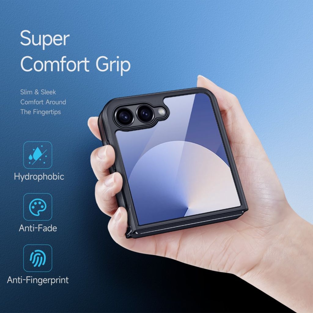 DUX DUCIS Samsung Galaxy Z Flip7 5G Skal (RFID-blockerande) – Svart