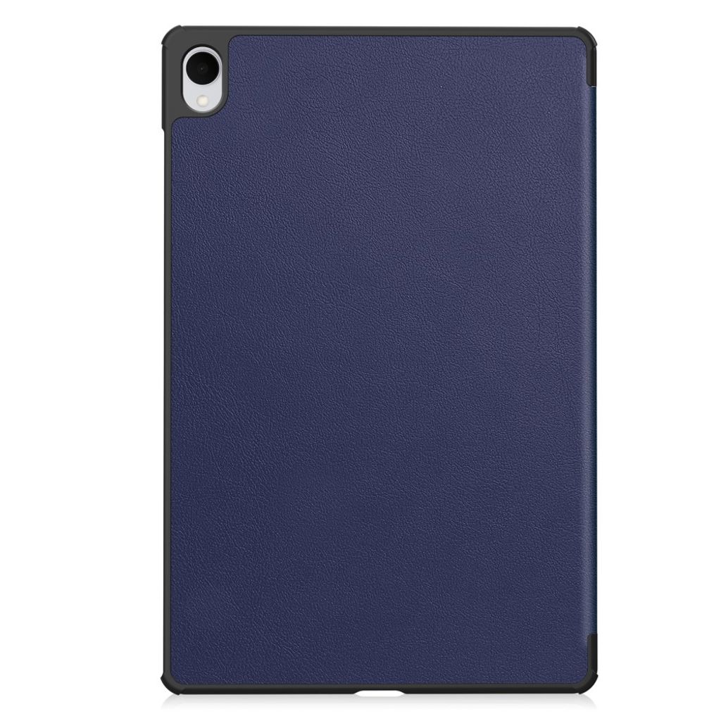 Samsung Galaxy Tab S12 Plus Slimmat Tri-fold stativfodral - Blå
