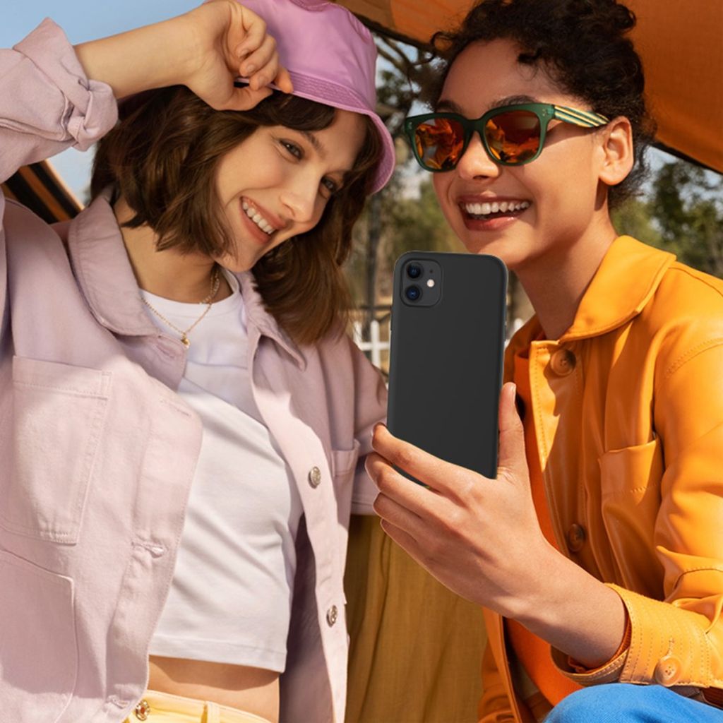 iPhone 11 Silikon Skal - Svart